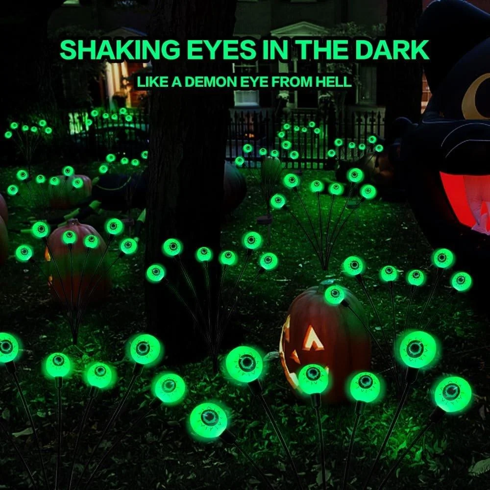 Halloween Eyeballs Terror Solar Lights IP65 Waterproof -  - #tag1#