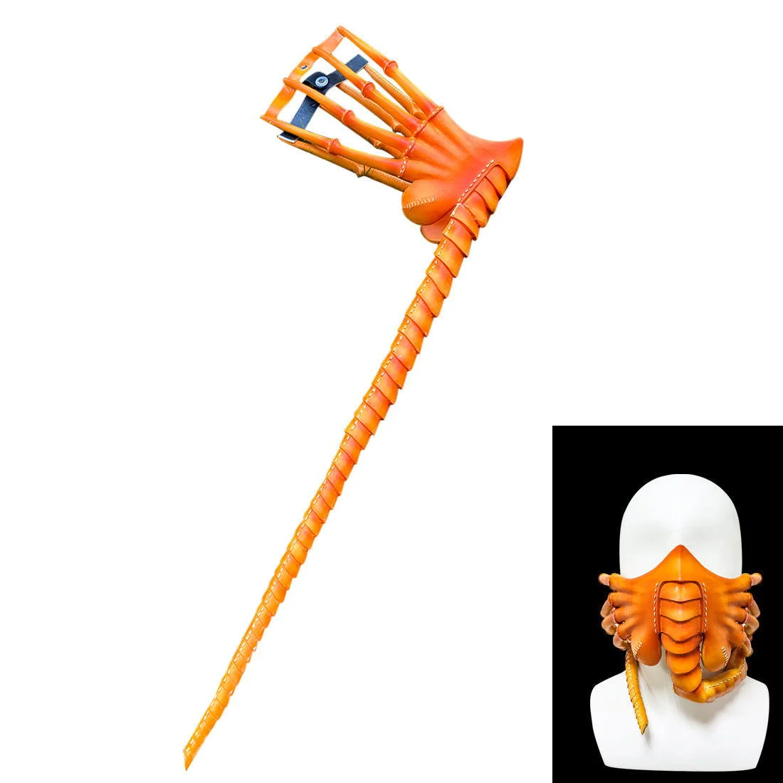 Halloween Face Worm Heterosexual Scorpion Mask -  - #tag1#