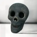 Halloween Fire Pit Skulls Reusable Ceramic Skull Bonfire tag1