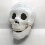 Halloween Fire Pit Skulls Reusable Ceramic Skull Bonfire tag1