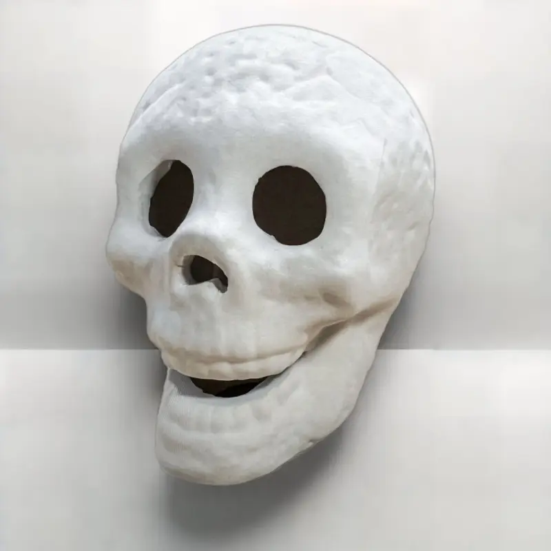 Halloween Fire Pit Skulls Reusable Ceramic Skull Bonfire tag1