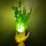 Halloween Floating Fireball Flame Ornaments Creative Props Party Role Playing Halloween Party Decoration tag1