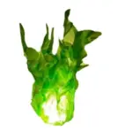 Halloween Floating Fireball Prop LED Glowing Fireball Ornament tag1