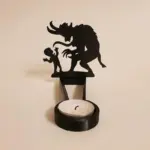Halloween Fun Candle Holder Decorations tag1