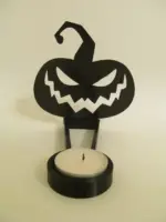 Halloween Fun Candle Holder Decorations tag1