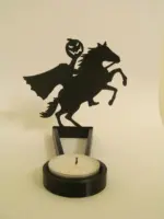 Halloween Fun Candle Holder Decorations tag1