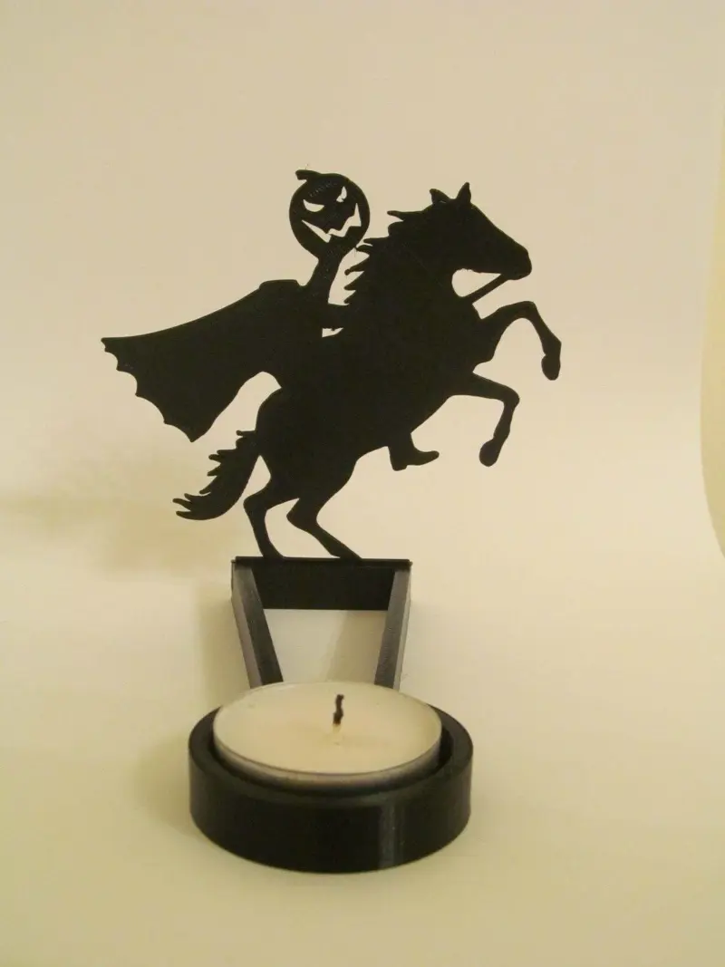 Halloween Fun Candle Holder Decorations tag1