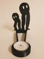 Halloween Fun Candle Holder Decorations tag1