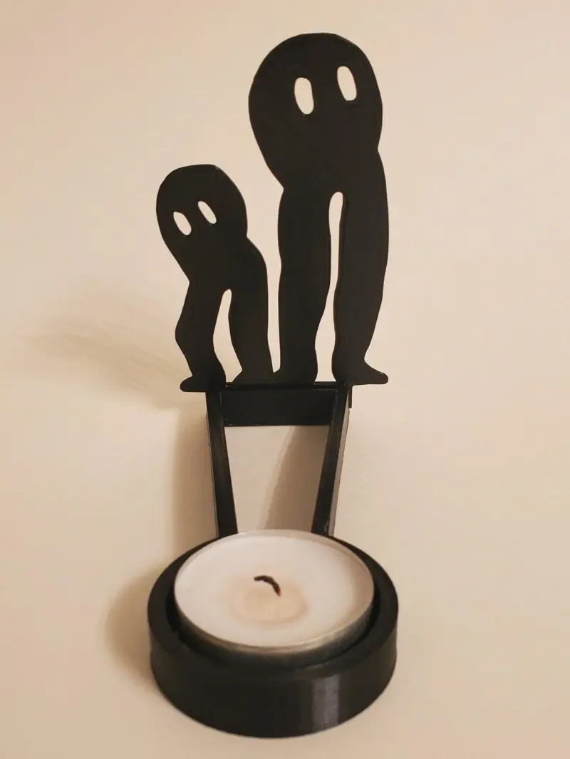 Halloween Fun Candle Holder Decorations tag1