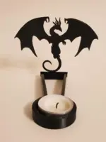 Halloween Fun Candle Holder Decorations tag1