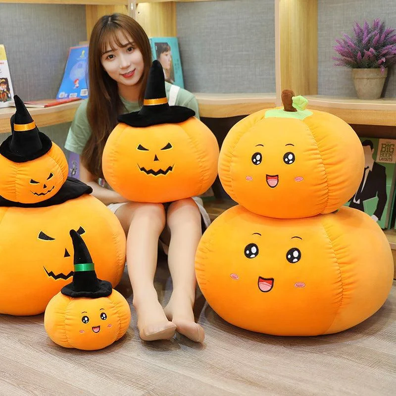 Halloween Funny Devil Pumpkin Pillow -  - #tag1#