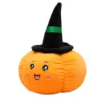 Halloween Funny Devil Pumpkin Pillow tag1
