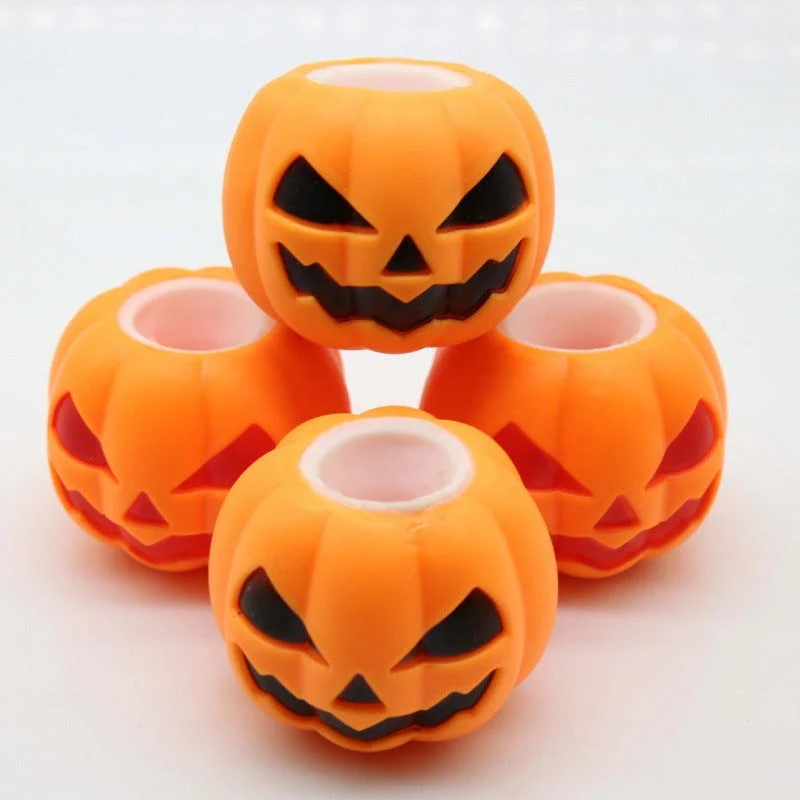 Halloween Funny Pumpkin Squeezing Toy Vent Decompression Toy - - #tag1#