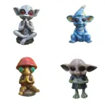 Halloween Garden Decoration Alien Statue Garden Garden Garden Decoration tag1