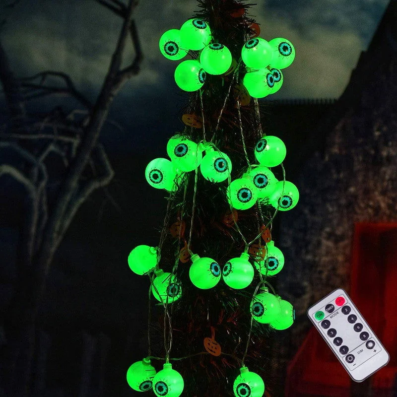 Halloween Ghost Eyeballs Led String Lamp -  - #tag1#