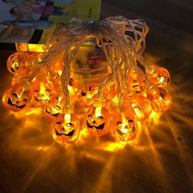 Halloween Ghost Festival Series Led Pumpkin Lamp tag1