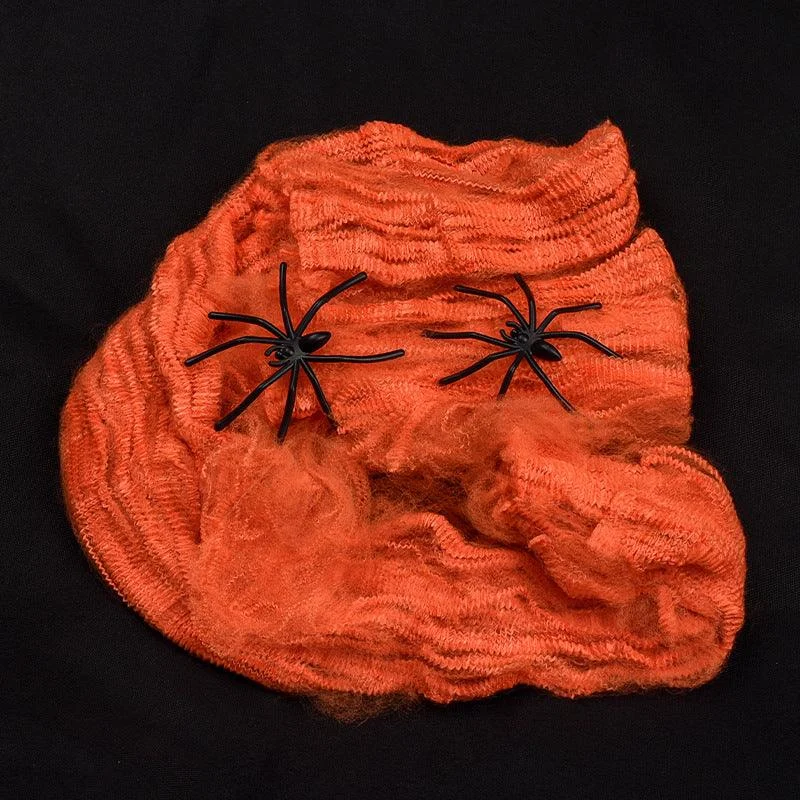 Halloween Ghost Festival Spider Cotton Haunted House Bar Scene Layout Decoration Supplies -  - #tag1#