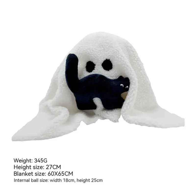 Halloween Ghost Plush Toy Doll Halloween Decorations tag1