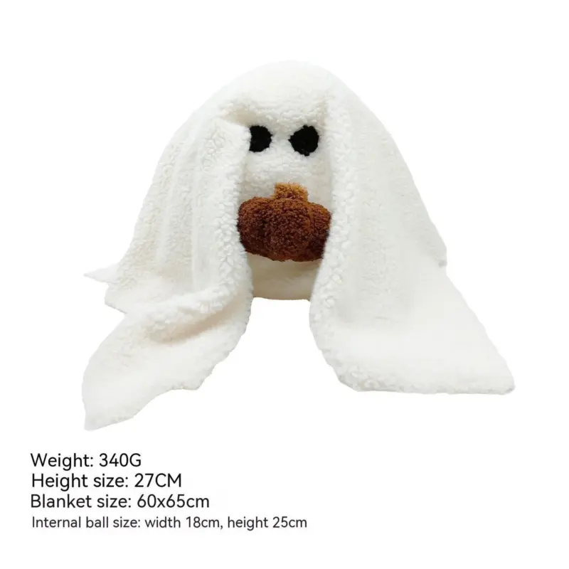 Halloween Ghost Plush Toy Doll Halloween Decorations tag1