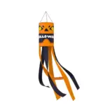 Halloween Ghost Wind chimney flag tag1