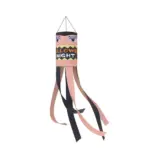 Halloween Ghost Wind chimney flag tag1