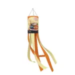 Halloween Ghost Wind chimney flag tag1