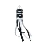 Halloween Ghost Wind chimney flag tag1