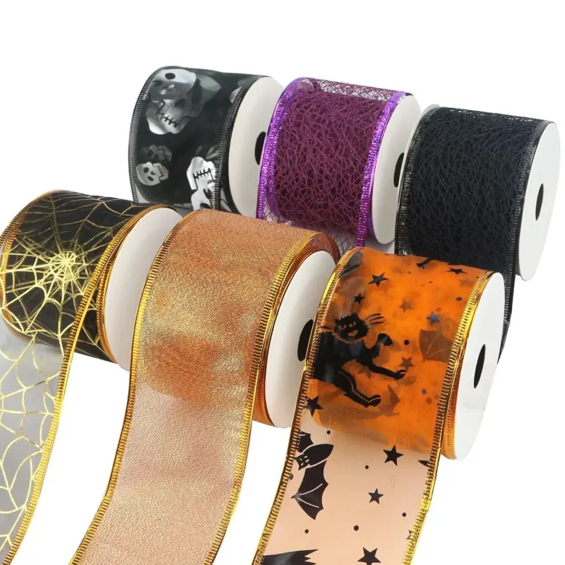 Halloween Gift Packaging Ribbon Suit tag1