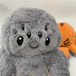 Halloween Gift Pumpkin Figurine Doll Plush Toy tag1