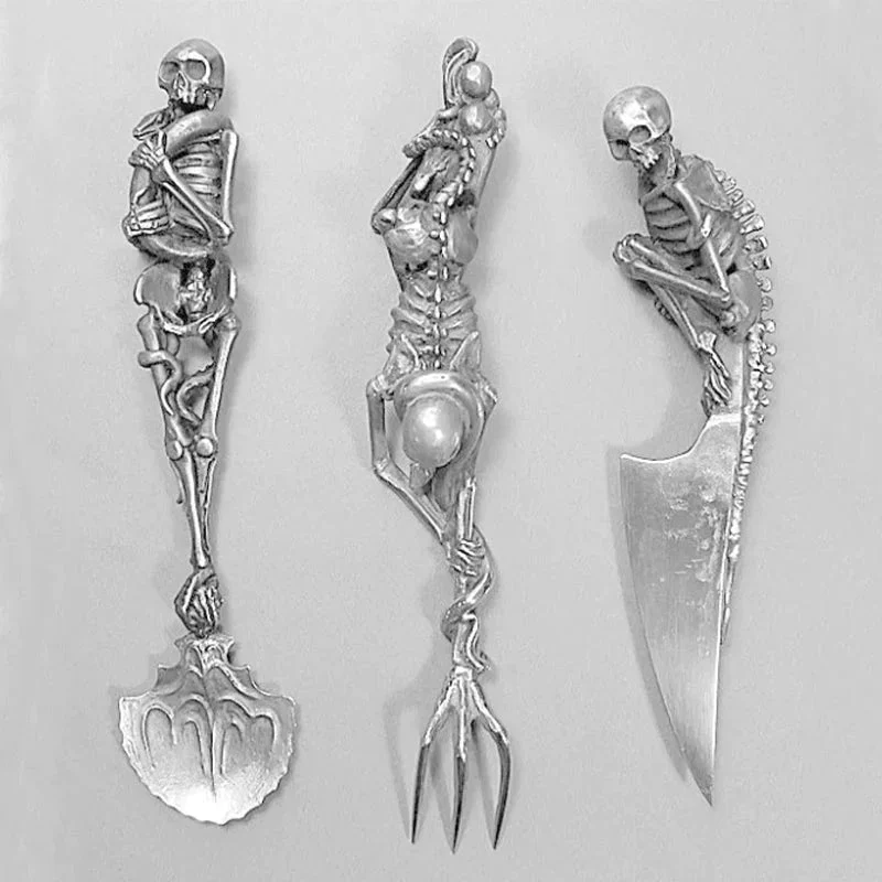 Halloween Gift Skeletal Cutlery Sets -  - #tag1#