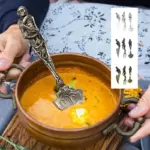 Halloween Gift Skeletal Cutlery Sets tag1