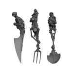 Halloween Gift Skeletal Cutlery Sets tag1