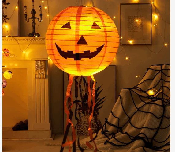 Halloween Glowing Paper String Props Decoration -  - #tag1#