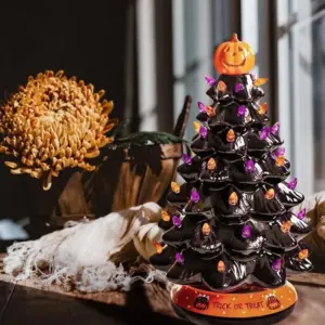 Halloween Glowing Tree Ornaments Gifts