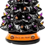 Halloween Glowing Tree Ornaments Gifts tag1