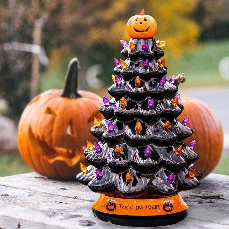Halloween Glowing Tree Ornaments Gifts -  - #tag1#