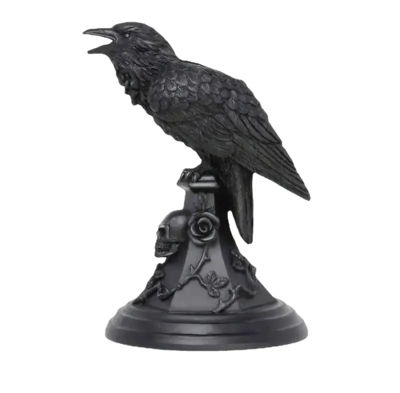 Halloween Gothic Candle Holder Ornament tag1