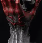 Halloween Gothic Wrist Splint Skull Resin Craft Ornament tag1