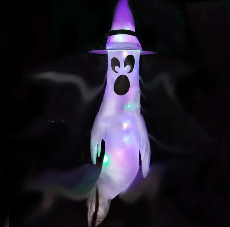 Halloween Hair Dryer Ghost Flag Polyester Ghost Flag Easter Ghost Face Hair Dryer tag1
