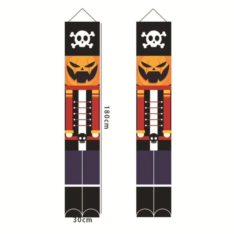 Halloween Halloween Soldier Model Nutcracker Banner Couplet tag1