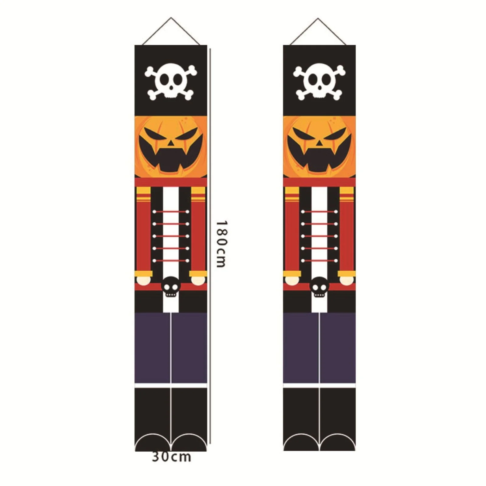 Halloween Halloween Soldier Model Nutcracker Banner Couplet -  - #tag1#