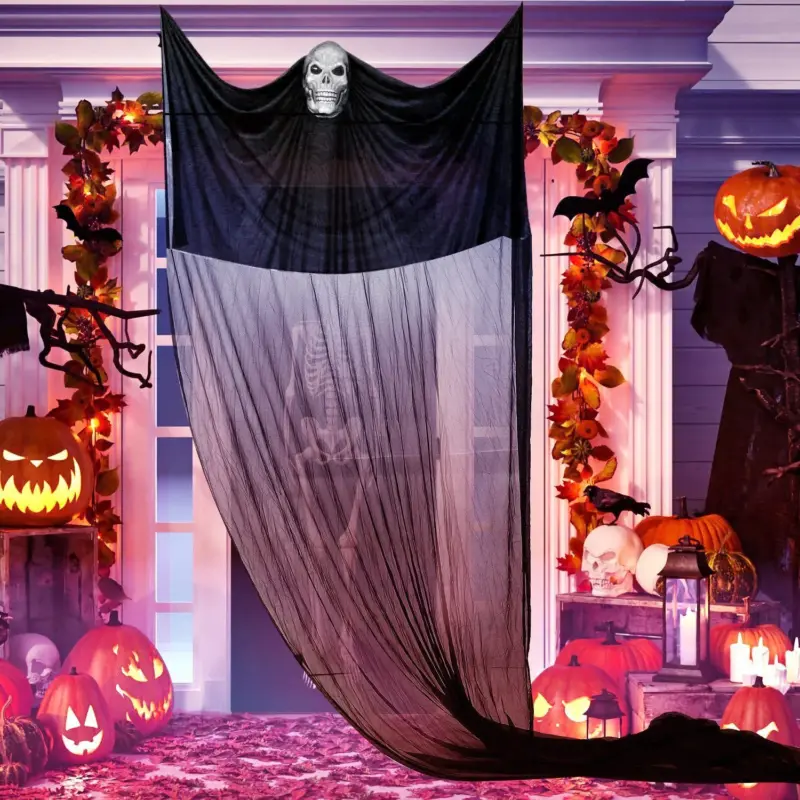 Halloween Hanging Ghost Prop tag1