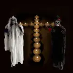 Halloween Haunted House Horror Party Decorations tag1