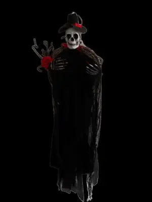 Halloween Haunted House Skeleton Ghost