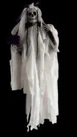 Halloween Haunted House Skeleton Ghost tag1