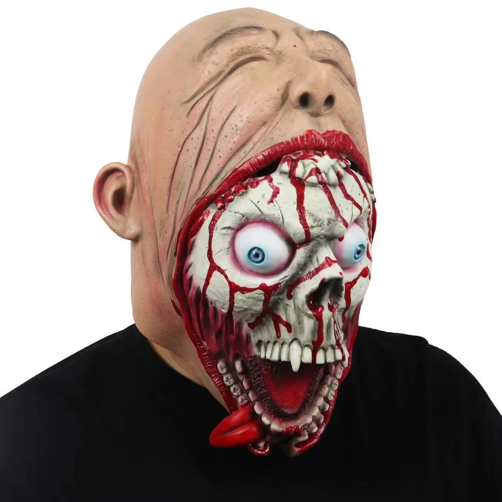 Halloween Horror Alien Demon Mask Big Mouth Zombie -  - #tag1#