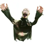Halloween Horror Decorative Insert Large Swing Ghost tag1