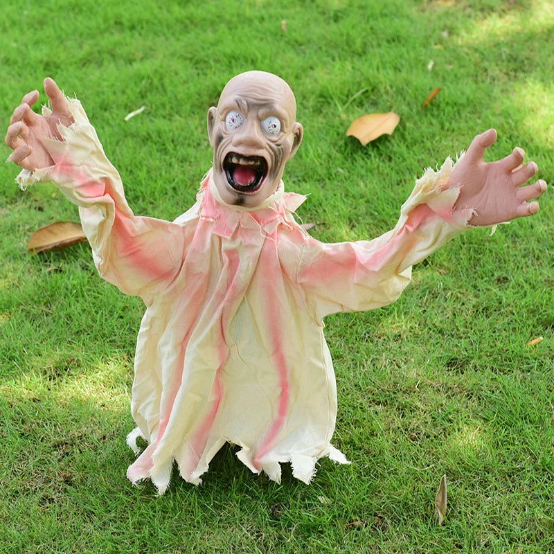 Halloween Horror Decorative Insert Large Swing Ghost -  - #tag1#