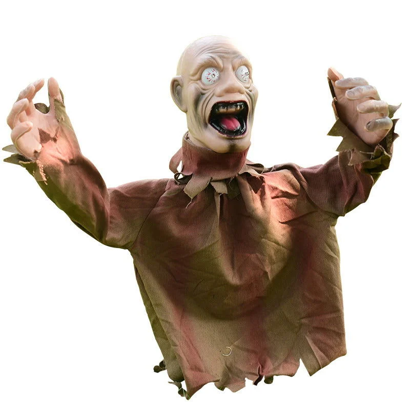 Halloween Horror Decorative Insert Large Swing Ghost -  - #tag1#