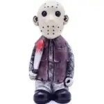 Halloween Horror Garden Gnome tag1